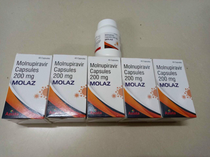 Thuoc molnupiravir 200 mg